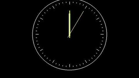 Wall Clock | OpenGl