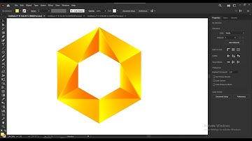 Create a Hexagon Gradient Logo in Illustrator