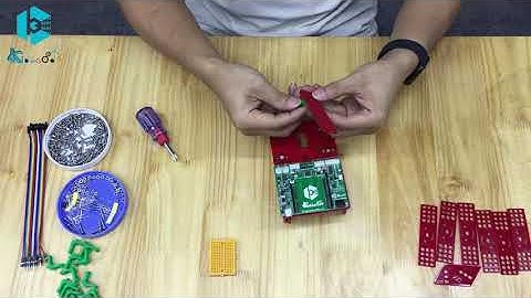 Hướng dẫn lắp ráp robot giáo dục KC-Bot 3T: Cây thông Noel