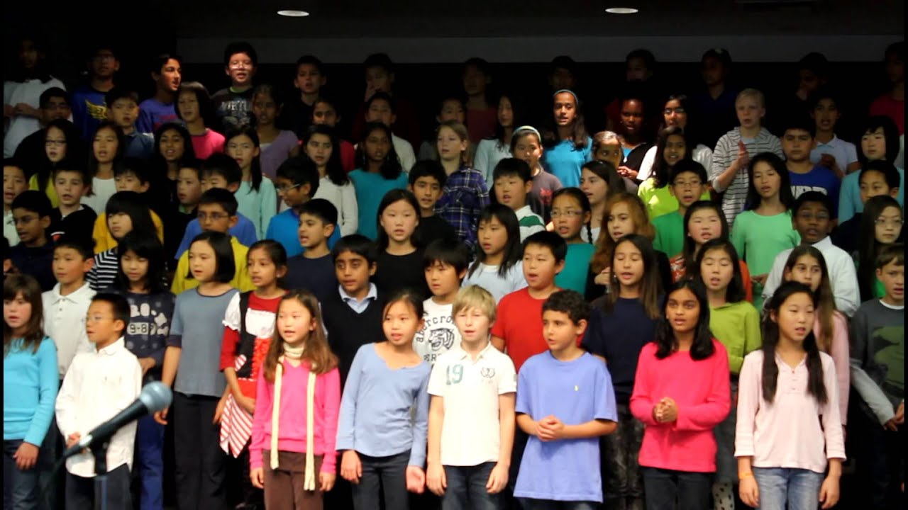 Cupertino Eaton elementary 5th grade music performance 3/5 YouTube