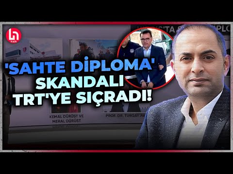 TRT'ye kadar uzanan 'sahte diploma' skandalını Murat Ağırel ifşaladı!