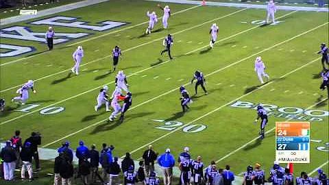 Miami's 8-Lateral Miracle Kickoff Return Touchdown To Beat Duke (HD)