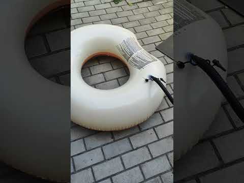 Насос для кроватей, матрасов, кругов и лодок Intex ручной (68615)