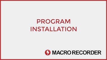Installing Macro Recorder for Windows