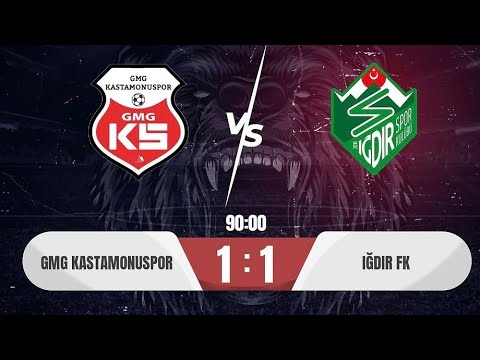 Kastamonuspor 1-1 Iğdır FK | GENİŞ ÖZET