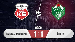 Kastamonuspor 1-1 Iğdır FK | GENİŞ ÖZET