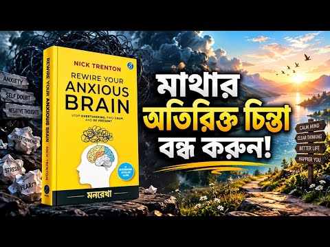 মাথার অতিরিক্ত চিন্তা বন্ধ করুন! | Rewire Your Anxious Brain | bangla book summary