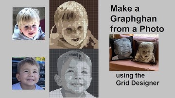 Make a Graphghan from a Photo using the Grid Designer