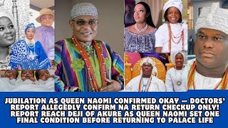 Jubilation As Queen Naomi Confirmed Okay Doctors Report Allegedly Confirm Na Return Checkup Only
