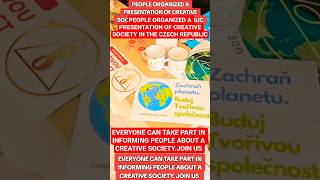 People organized a presentation of Creative Society in the Czechs Republic.
