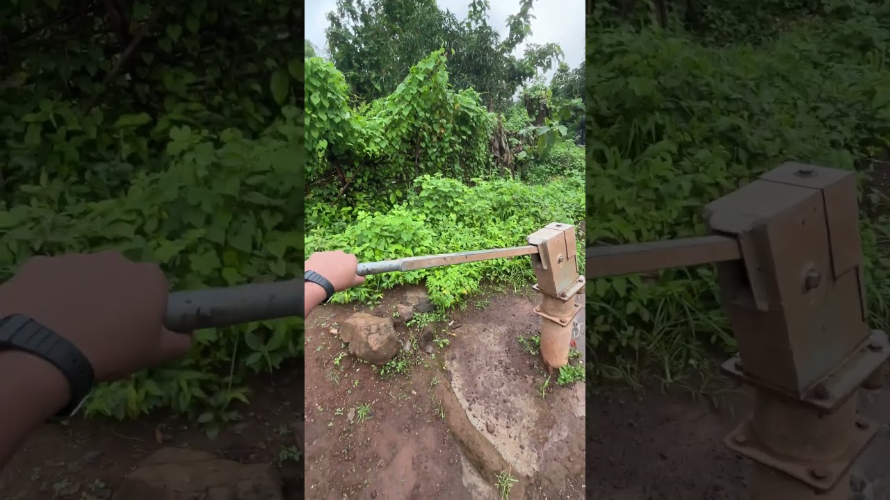 Handpump ,village water supply source 