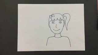 Self Portrait Coloring - Pre School Kindergarten Primary - Visual Art Virtual School