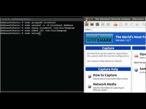 Wireshark ubuntu