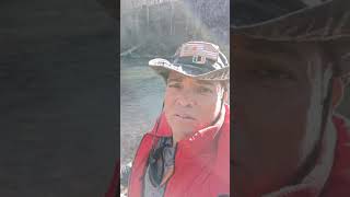 Shoal Creek Joplin Missouri freezing my butt off