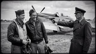 Germans Captured 2 American Pilots , They Squeezed Into a 1-Seat P-51 and Escaped Together