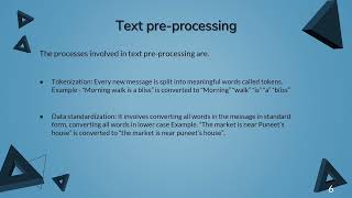 Information extraction from text message using data mining techniques