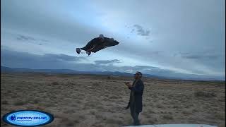 Sparrow UDD untethered test flight with new body design
