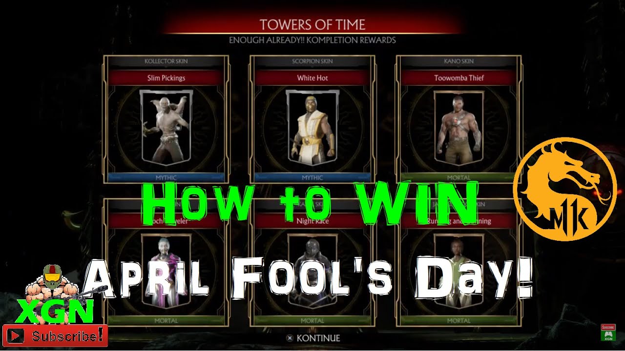 Mortal Kombat 11 how to beat April Fool's Day Tower, Enough Already