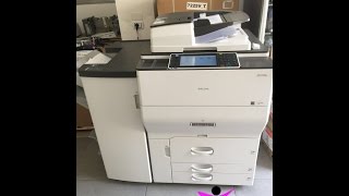 Ricoh MP C6502 with Booklet Finisher 