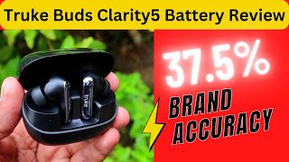 80 Hours Playtime??? Truke Buds Clarity 5 Battery Review - Charging Time & Playtime hours Test