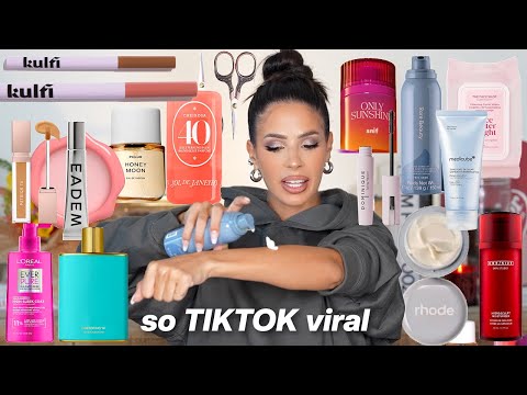 tiktok viral makeup & fragrance haul FAVORITES