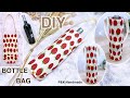 Very Easy✨Diy Bottle Bag Sewing Tutorial | How to Make Tote Bag For Bottle | P&amp;K Handmade |