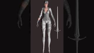 female character creation in zbrush