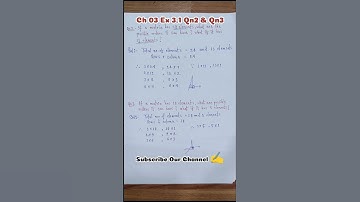 Exercise 3.1 Qn2 & Qn3 Sol Class12 Maths || Ch 03 Matrices Ex 3.1 Qn2 & Qn3 || Class12 Maths ||