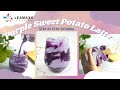 How to make purple sweet potato latte   leamaxxs recipes