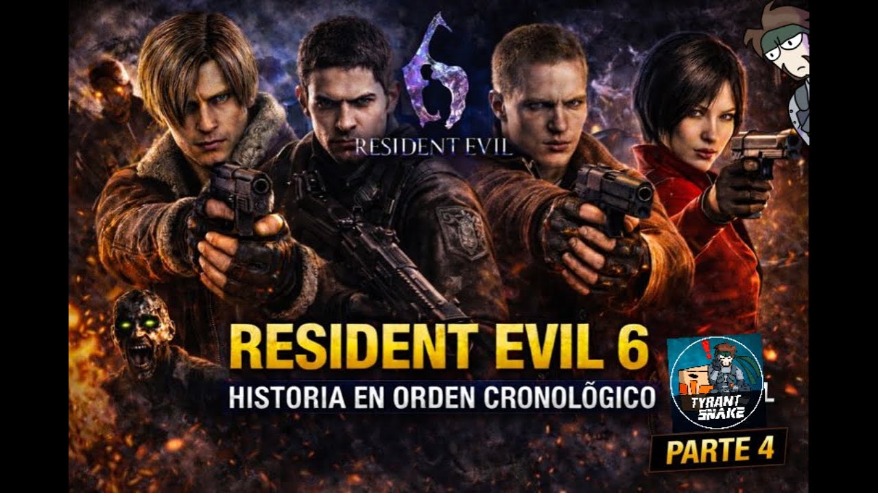Resident Evil 6 – Historia en Orden Cronológico | Español | Parte 4🧬🔥