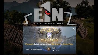 Black Desert Mobile Node War Ein vs Hoteldeiluna vs Alfheim on Week2 Record
