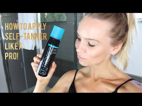 How To Apply Self Tanner Like A Pro!