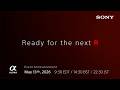 Special event announcement on May 13th, 2026 | Sony