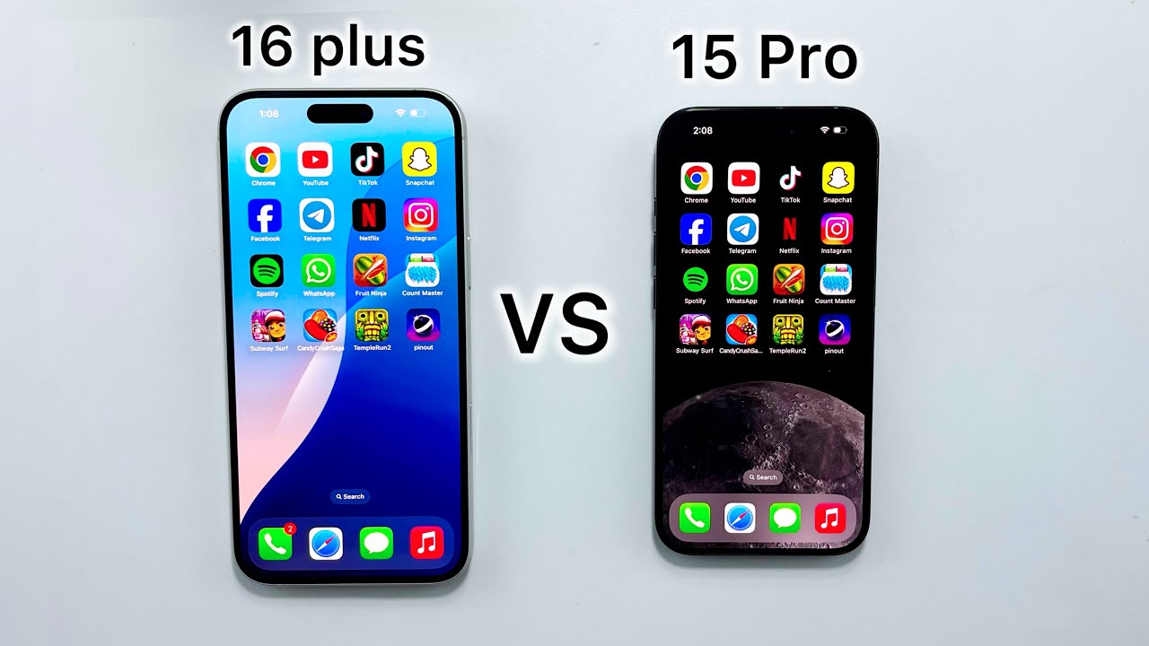IPHONE 16 Plus VS iPhone 15 PRO SPEED TEST - YouTube