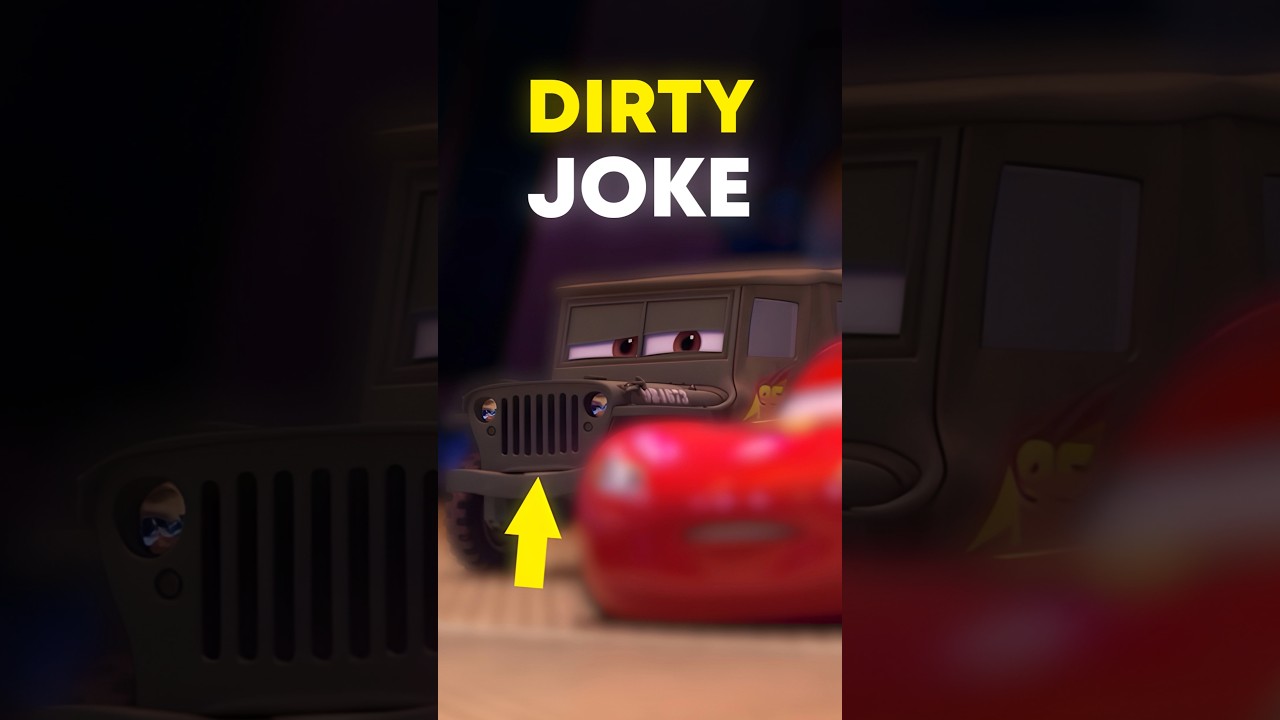 Вы заметили этот непристойный момент в мультфильме «Тачки 2»?