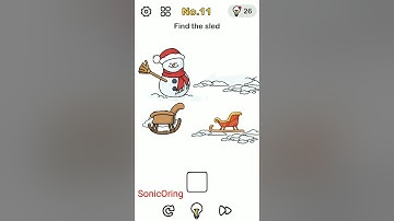 Brain Out Help Santa Level 7 8 9 10 11 12 Walkthrough