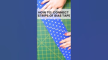 How to Connect Bias Tape Strips