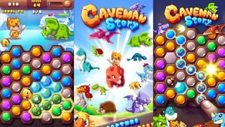 Caveman story level 1 - 7 android IOS gameplay screenshot 2