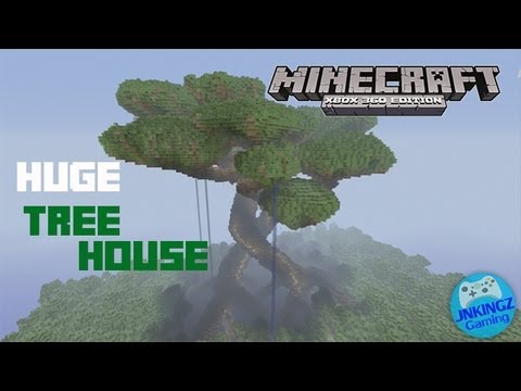 Minecraft Xbox 360 - Huge Tree House - YouTube