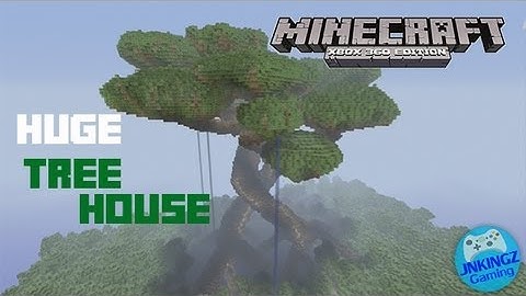 Minecraft Xbox 360 - Huge Tree House