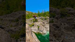 These Mullet Guys Go Crazy! 😳 #Shorts #Fpv #Cliffjumping
