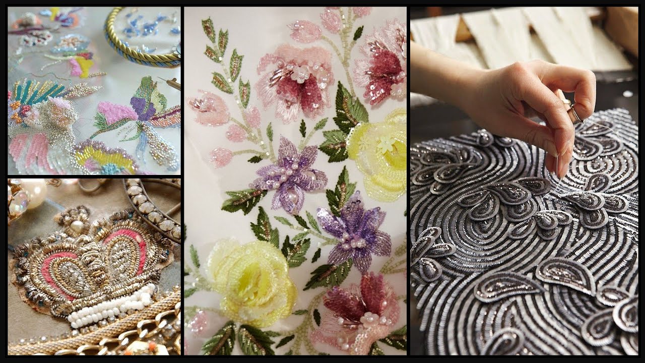 Embroidery design Idea for Fashion designer & boutique Dress collection