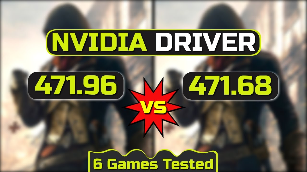 Nvidia Driver (471.96 vs 471.68) | Nvidia 471.96 New Update | GTX 750 Ti | 