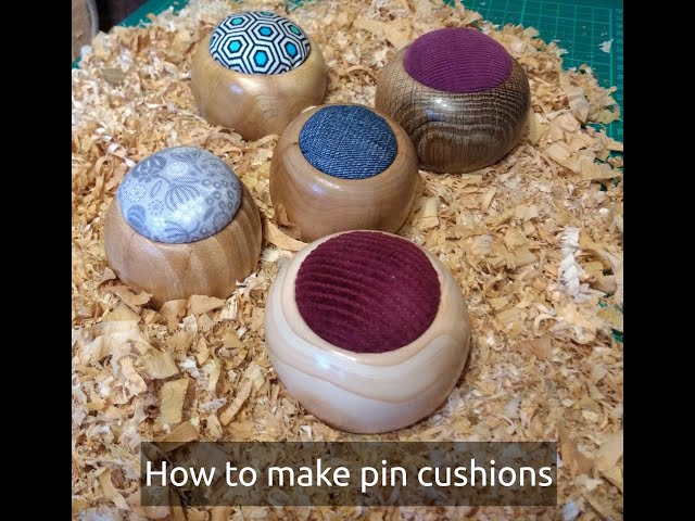 How to make pin cushions 