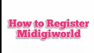 How to Register Midigiworld App||MIDIGIWORLD || MILIFESTYLE || Mr. Arvind Kumar 7738444211 screenshot 1