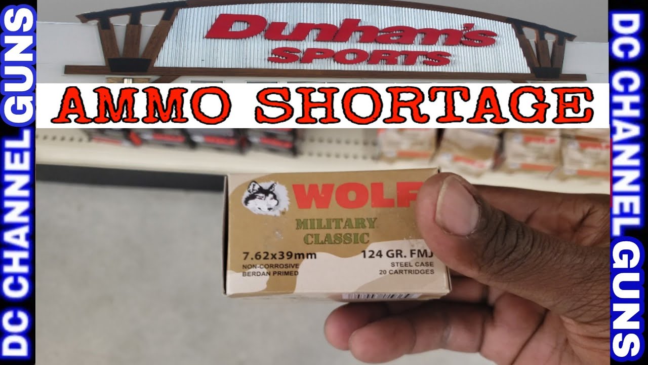 " AMMO BUYERS " Dunham's Sports Limited Ammo Continues(STOCKPILING