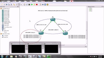 IPv6 Lab 11 OSPv3 Summarization Part 1