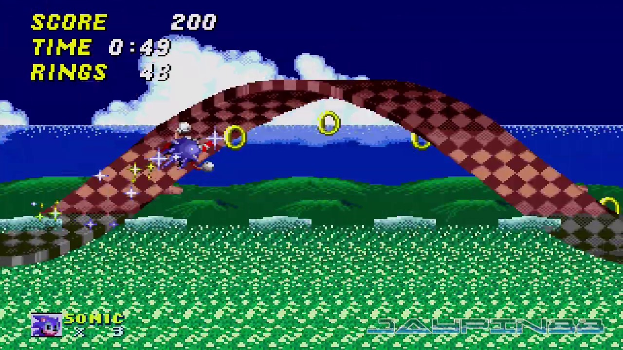 Sonic 2: Darkspine Sonic  Sonic Hacks ⮚ Gameplay 