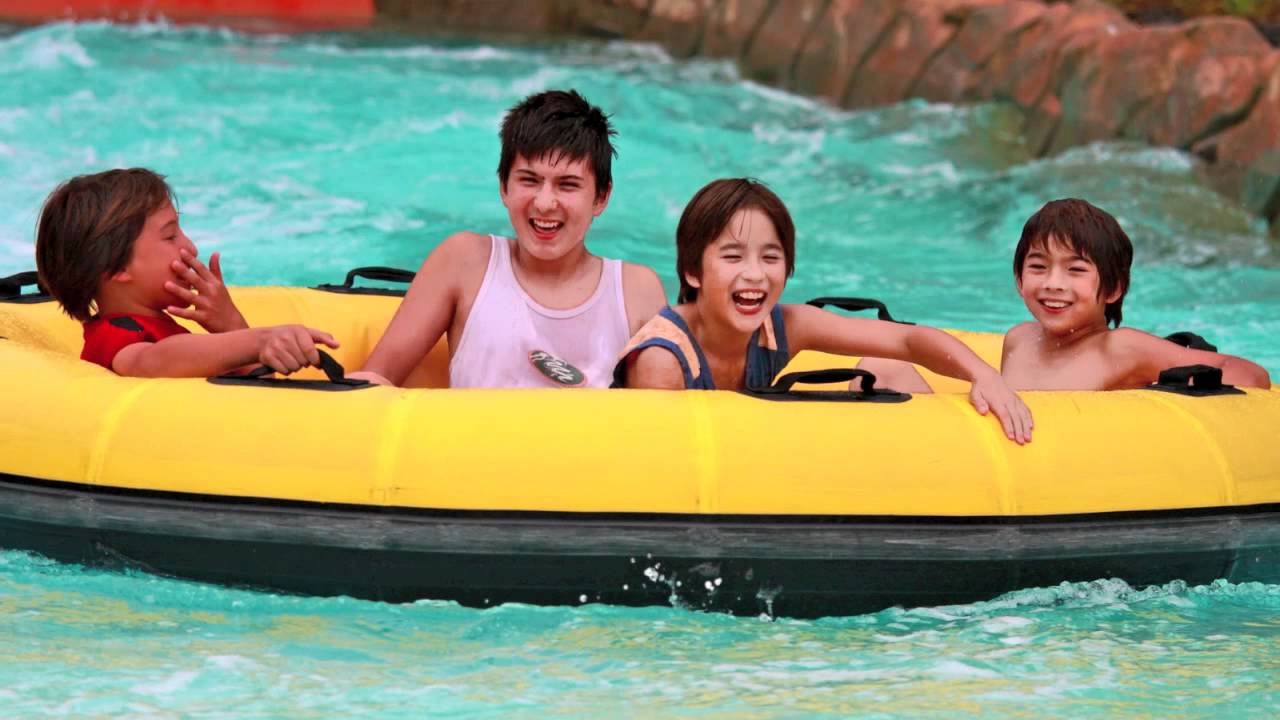 six flags water park YouTube