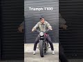 Triumph T100 ปี 2015 #triumphmotorcycles